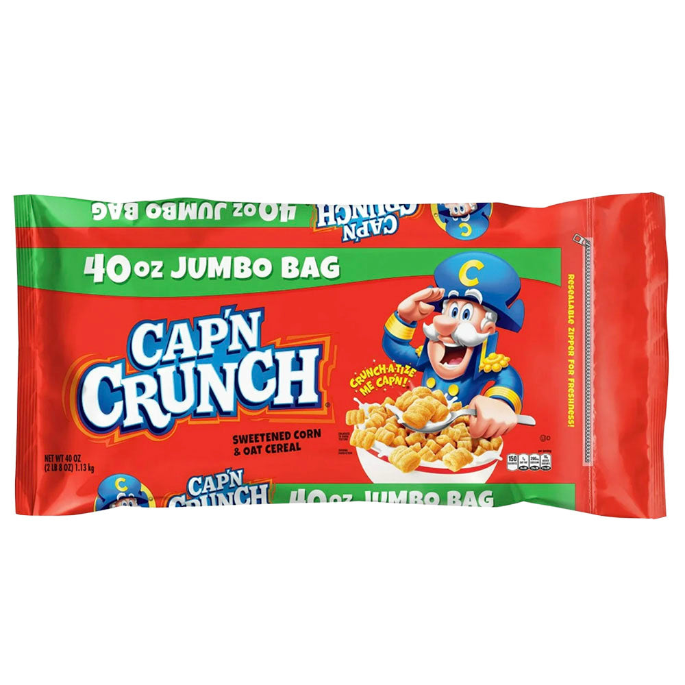CAP’N CRUNCH Original Resealable Bag Cereal (1.13kg)