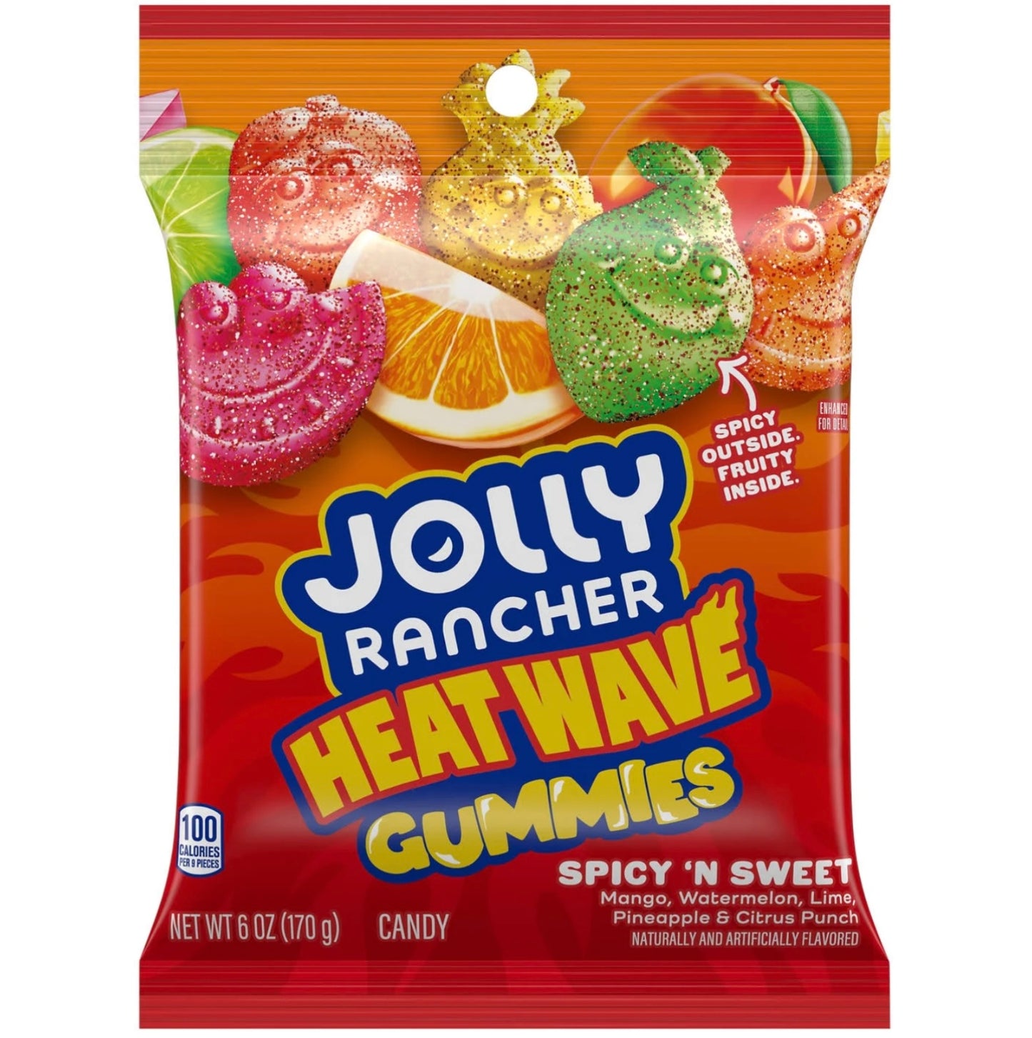 Jolly Rancher Heat Wave Gummies Spicy N Sweet (170g)