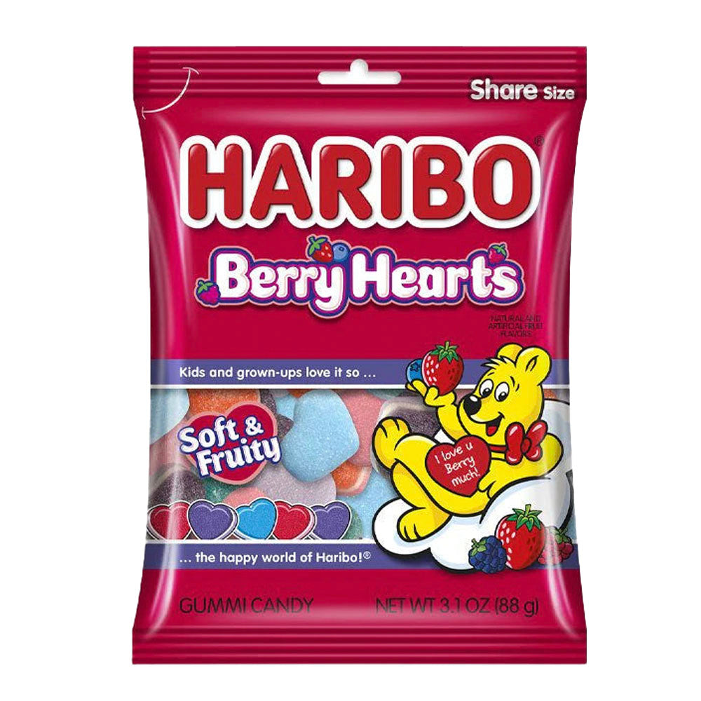 Haribo Berry Hearts (88g)