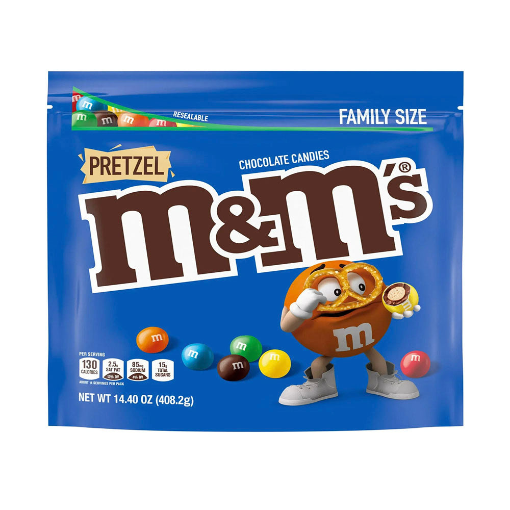 M&M Pretzel Family Size (408g)