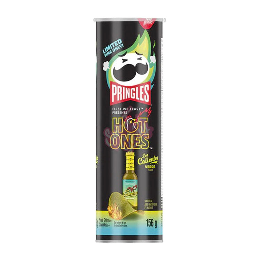 Pringles Hot Ones Los Calientes Verde (156g)