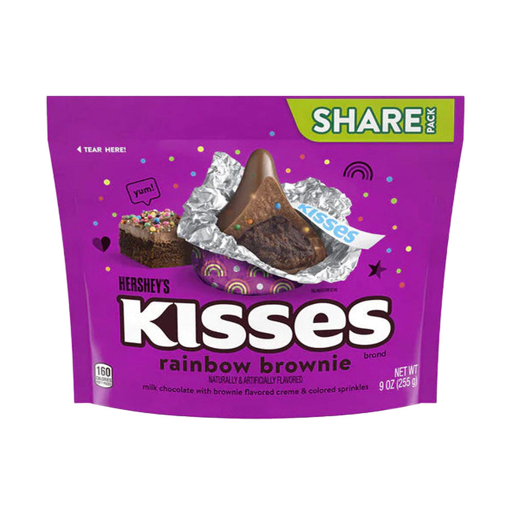 Hershey's Kisses Rainbow Brownie Share Size (255g)