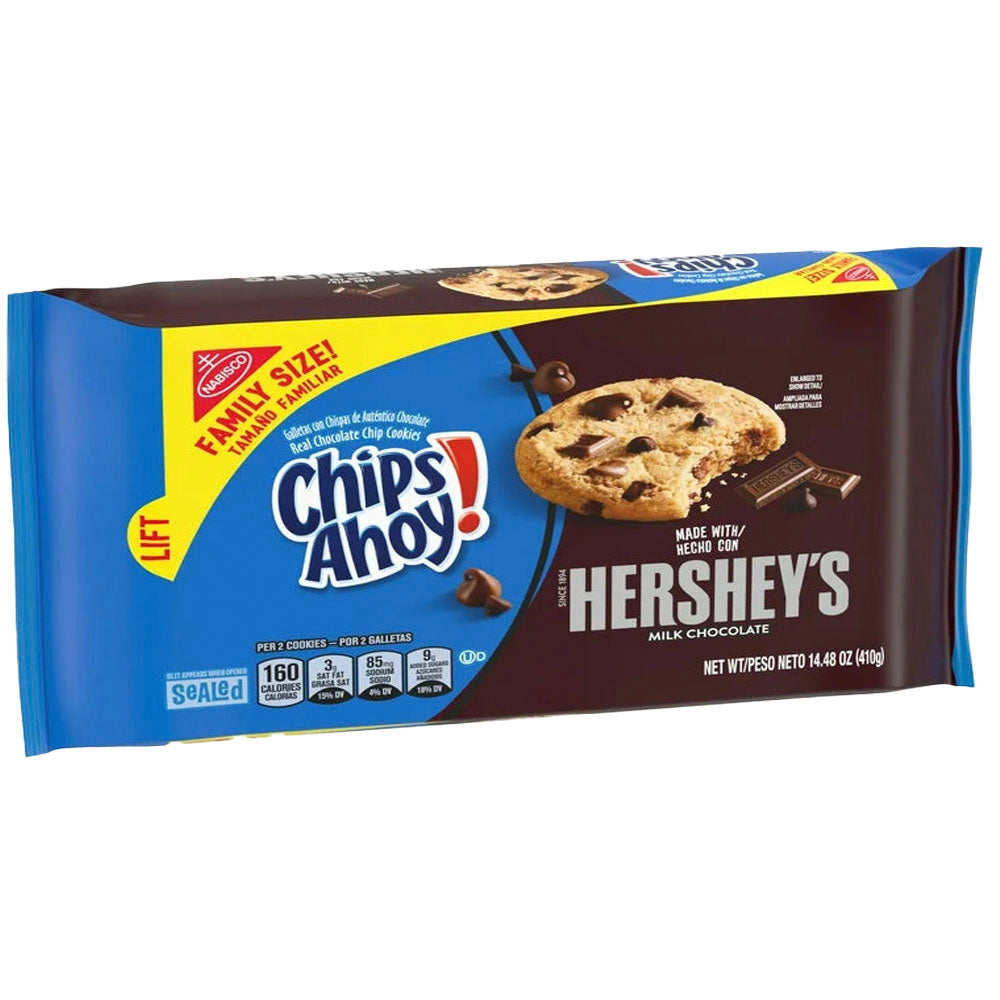 Chips Ahoy Milk Chocolate Hersheys Family Size (410g)