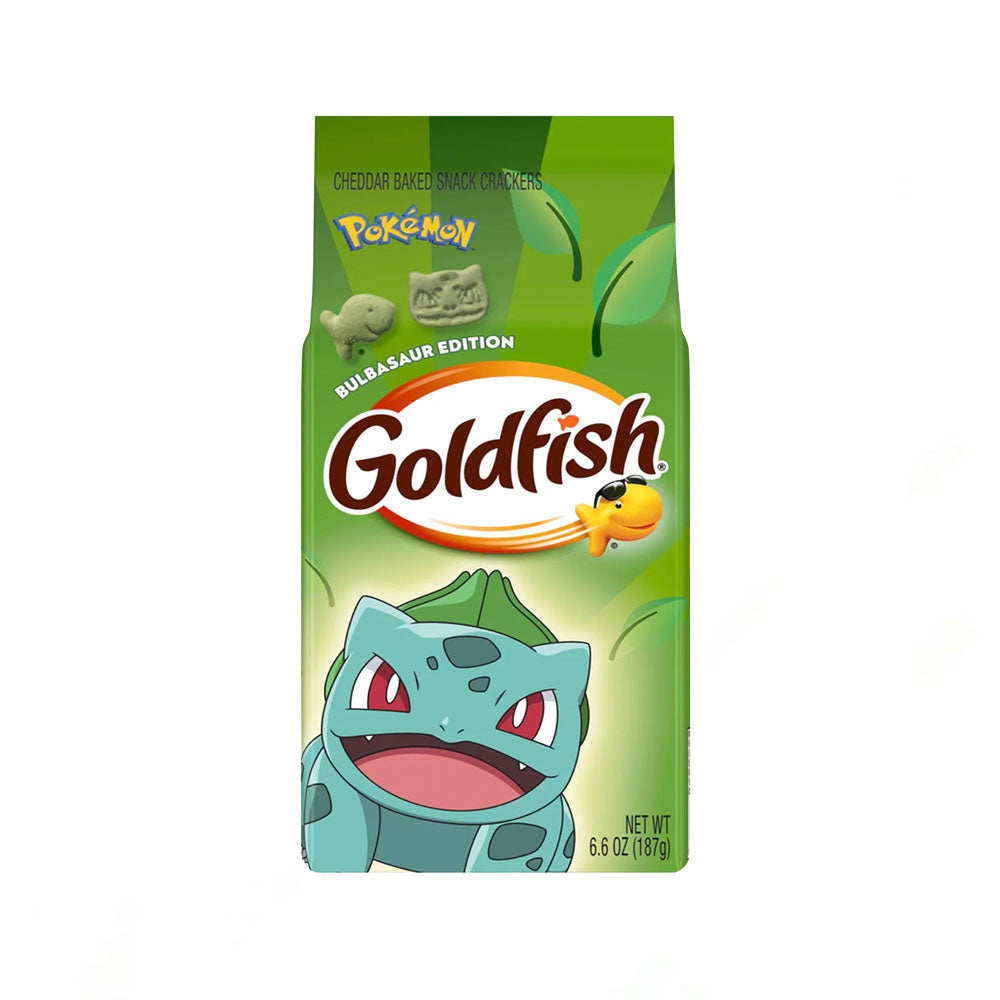 Goldfish Pokémon Cheddar Bulbasaur Edition (187g)