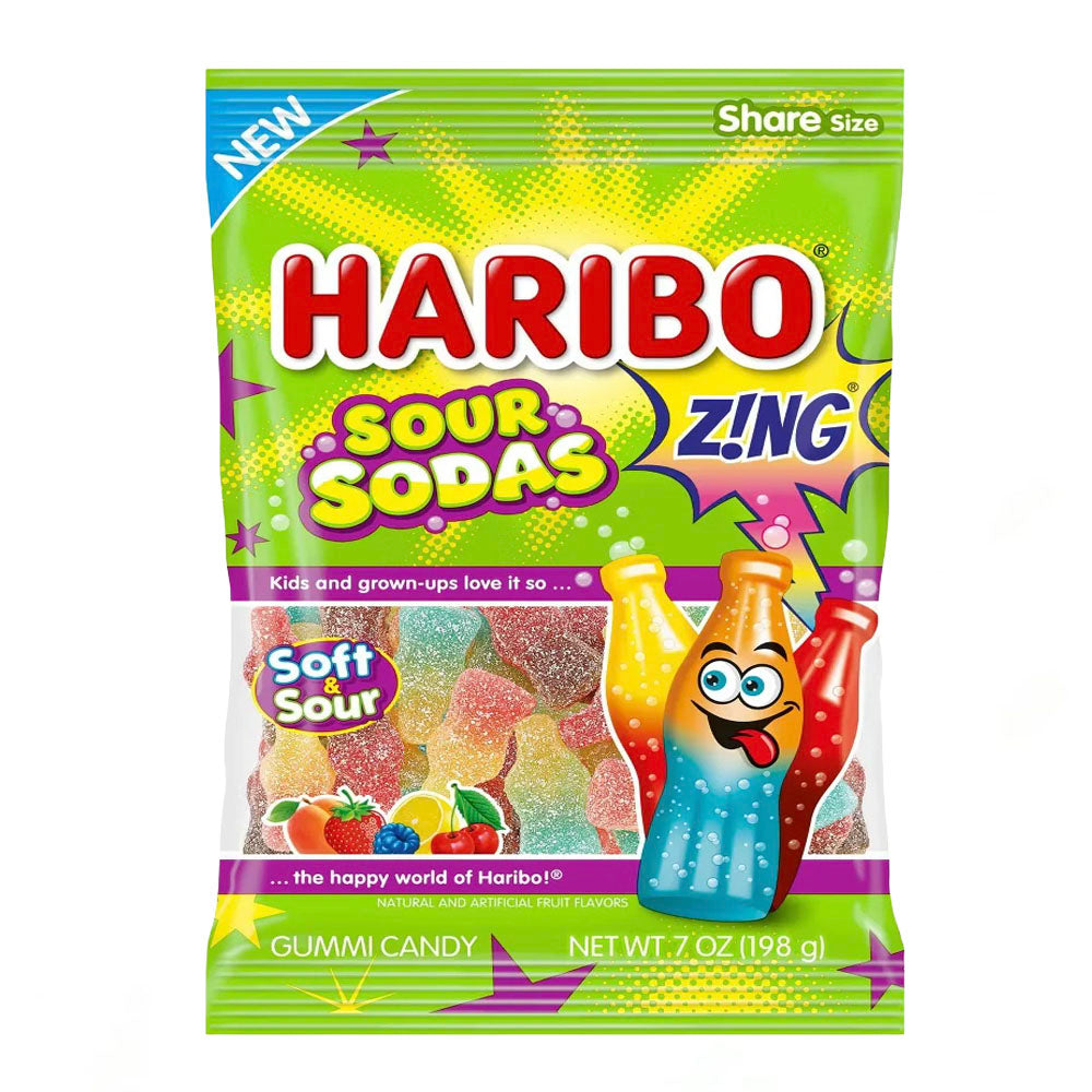 Haribo Sour Sodas (198g)