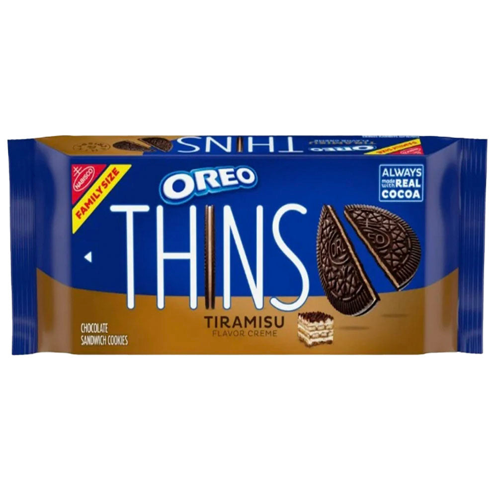 Oreo Tiramisu Thins Family Size (334g) BB: 17/10/25