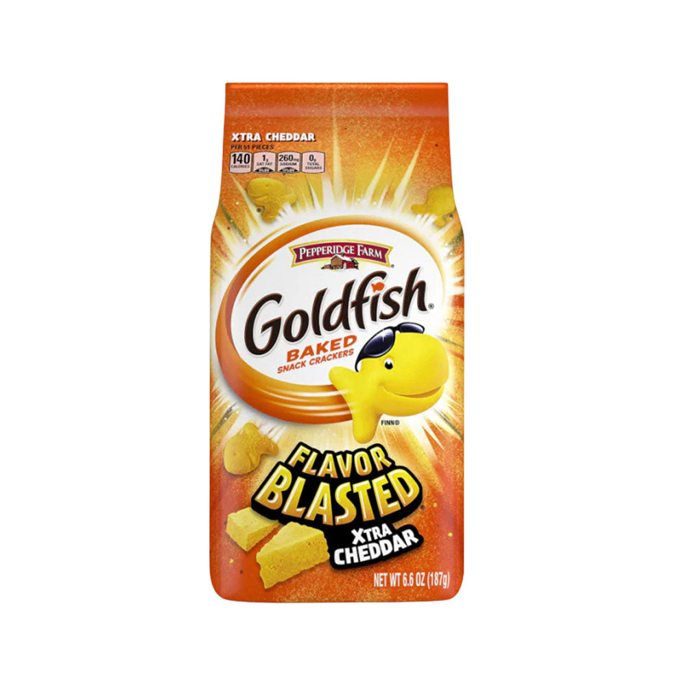 Goldfish Flavour Blasted Xtra Cheddar (187g)