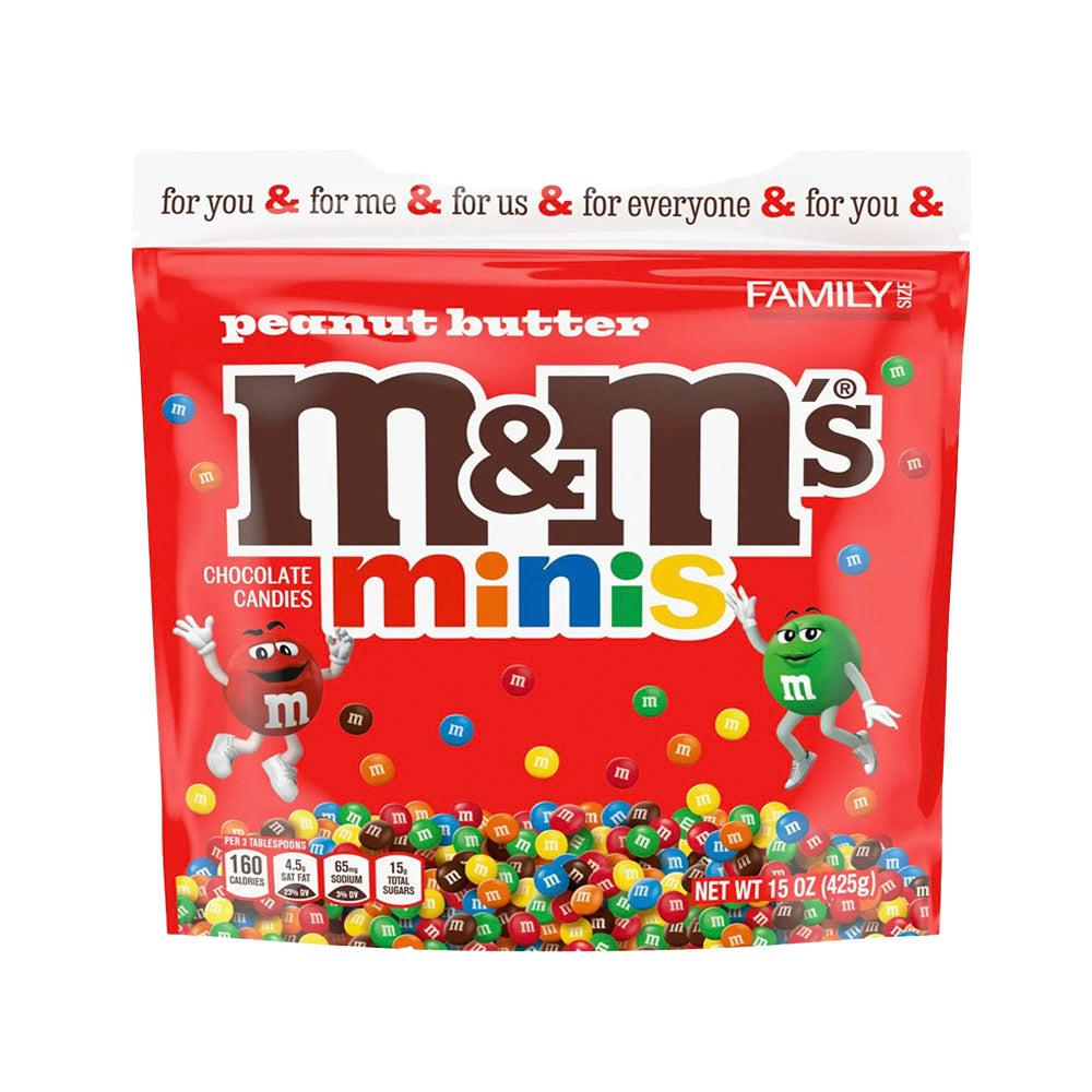 M&M Peanut Butter Minis Family Size (425g)