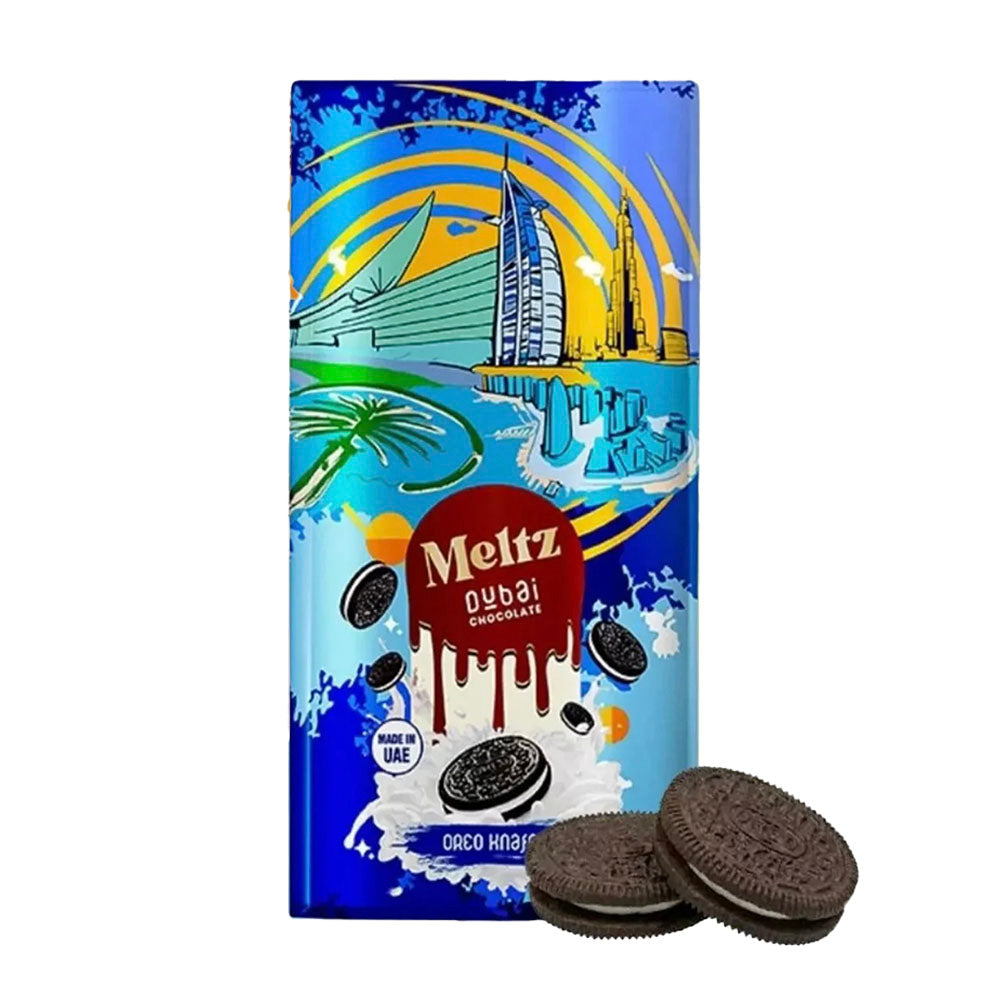 Meltz Dubai Oreo Knafeh Chocolate Bar (192g)