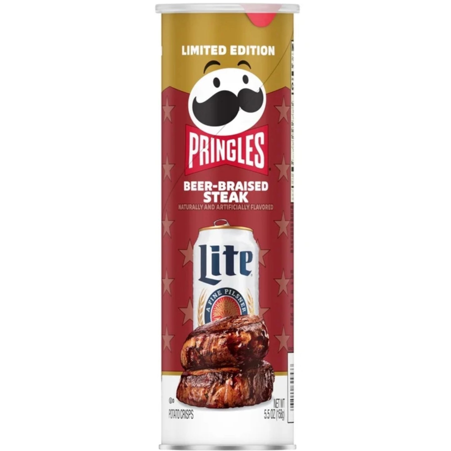 Pringles Beer Braised Steak Limited Edition (158g)