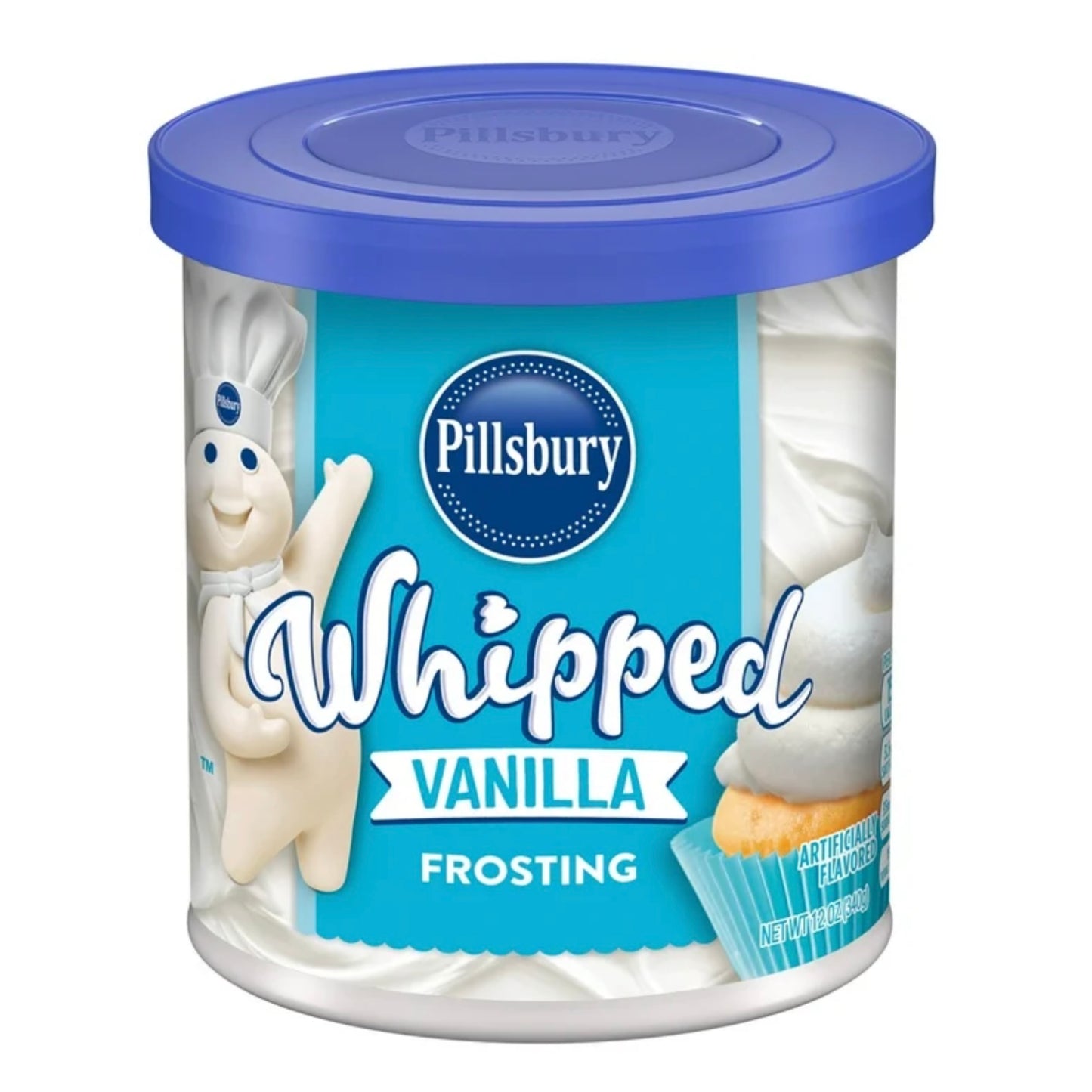 Pillsbury Whipped Vanilla Frosting (340g)