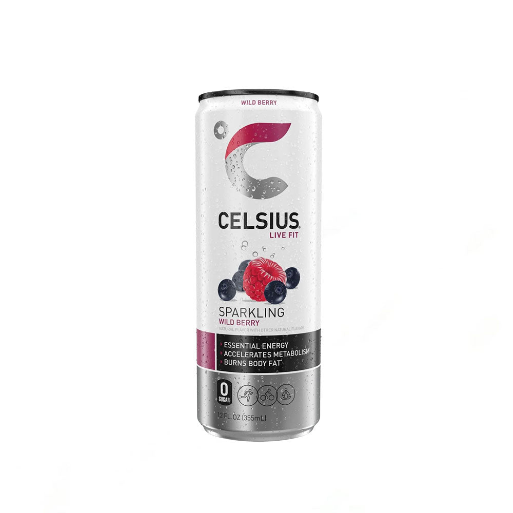 Celsius Sparkling Wild Berry Energy Drink (355ml)