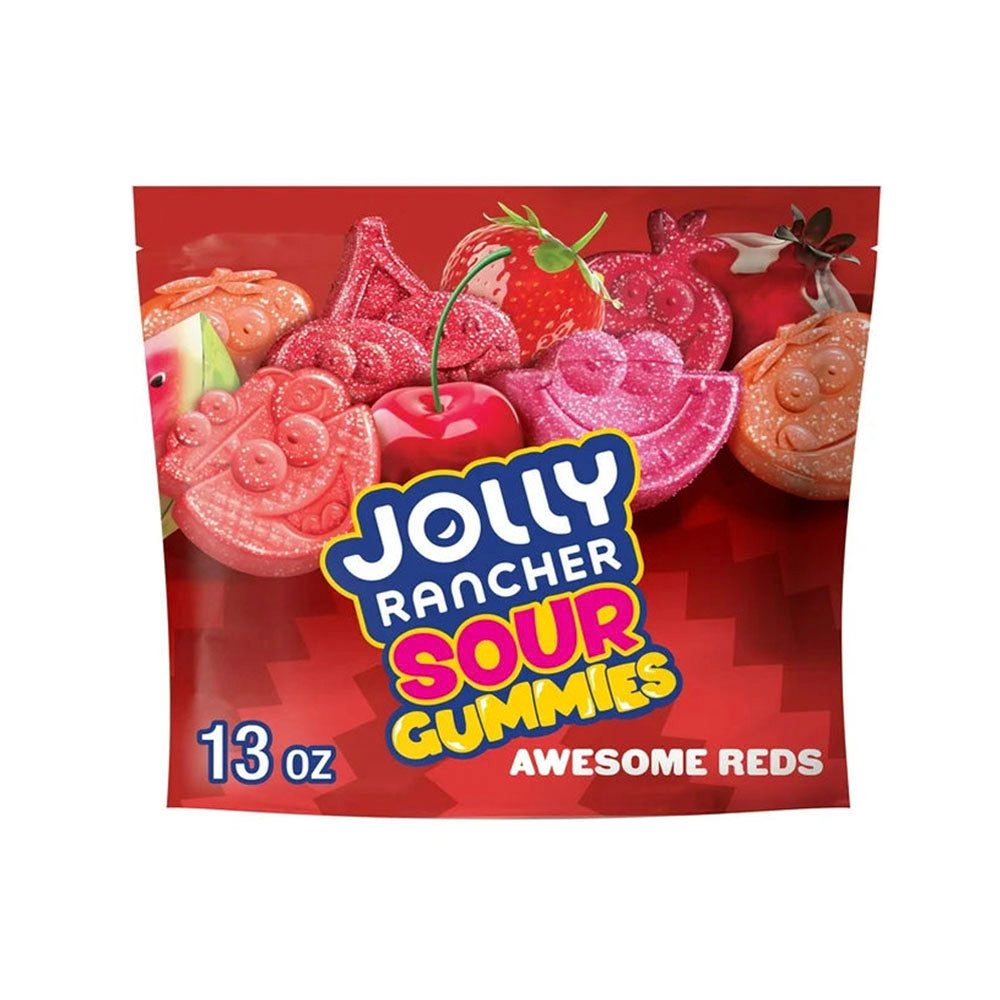 Jolly Rancher Gummies Sour Awesome Reds UK COMPLIANT (368g)