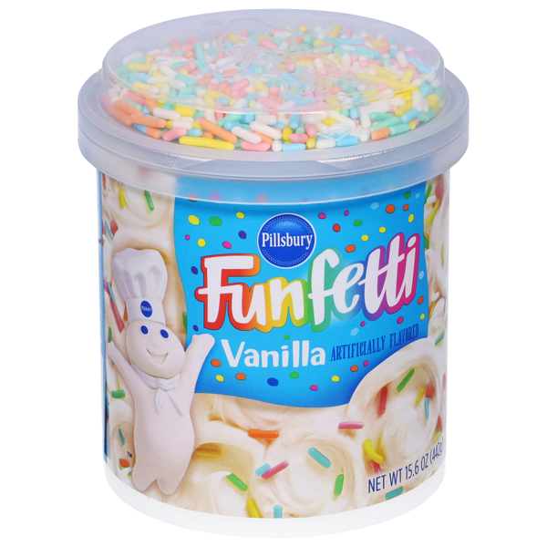 Pillsbury Funfetti Vanilla Frosting (442g)
