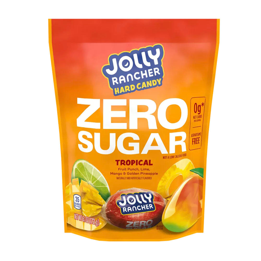 Jolly Rancher Hard Candy Tropical Zero Sugar UK COMPLIANT (172g)