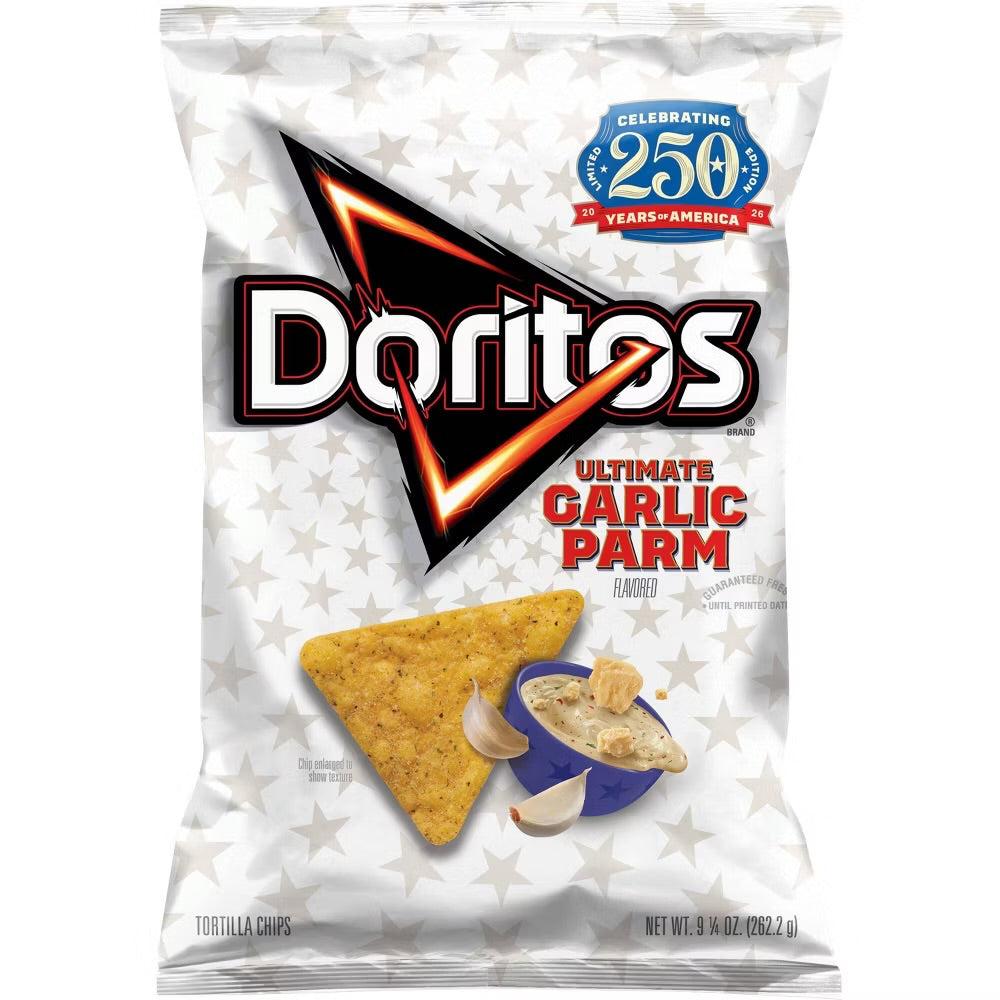 Doritos Ultimate Garlic Parmesan Tortilla Crisps (262g)