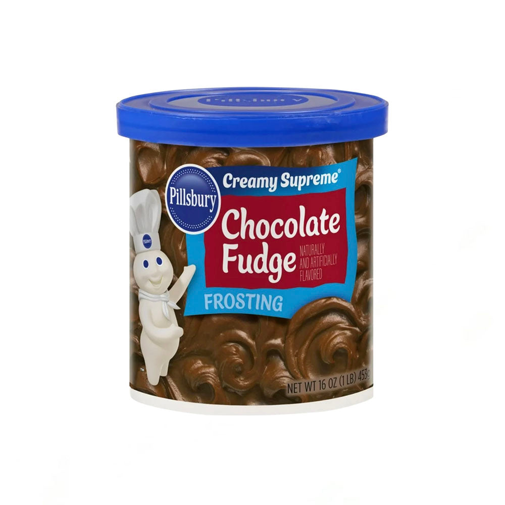 Pillsbury Creamy Supreme Chocolate Fudge Frosting (453g)
