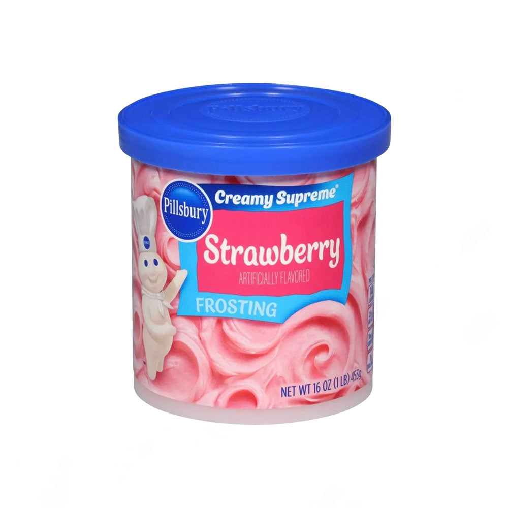 Pillsbury Creamy Supreme Strawberry Frosting (453g)