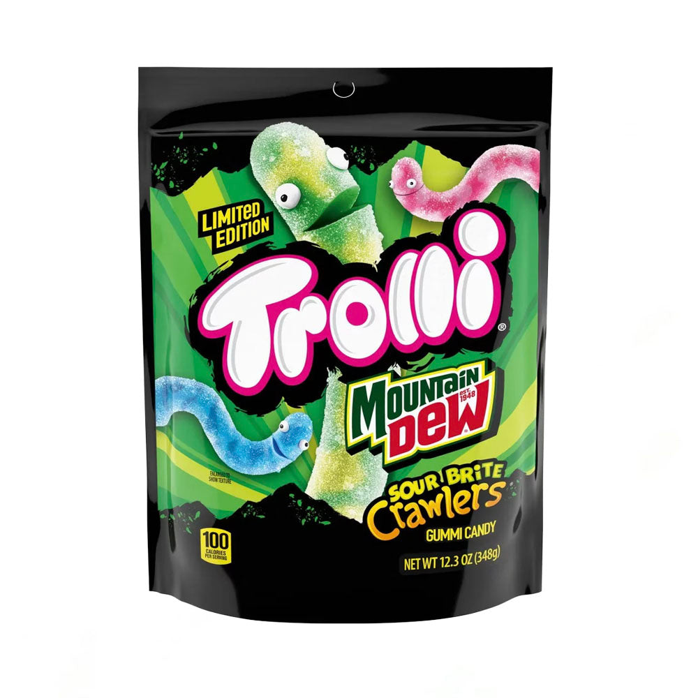Trolli Sour Brite Crawlers Mountain Dew Limited Edition (348g)