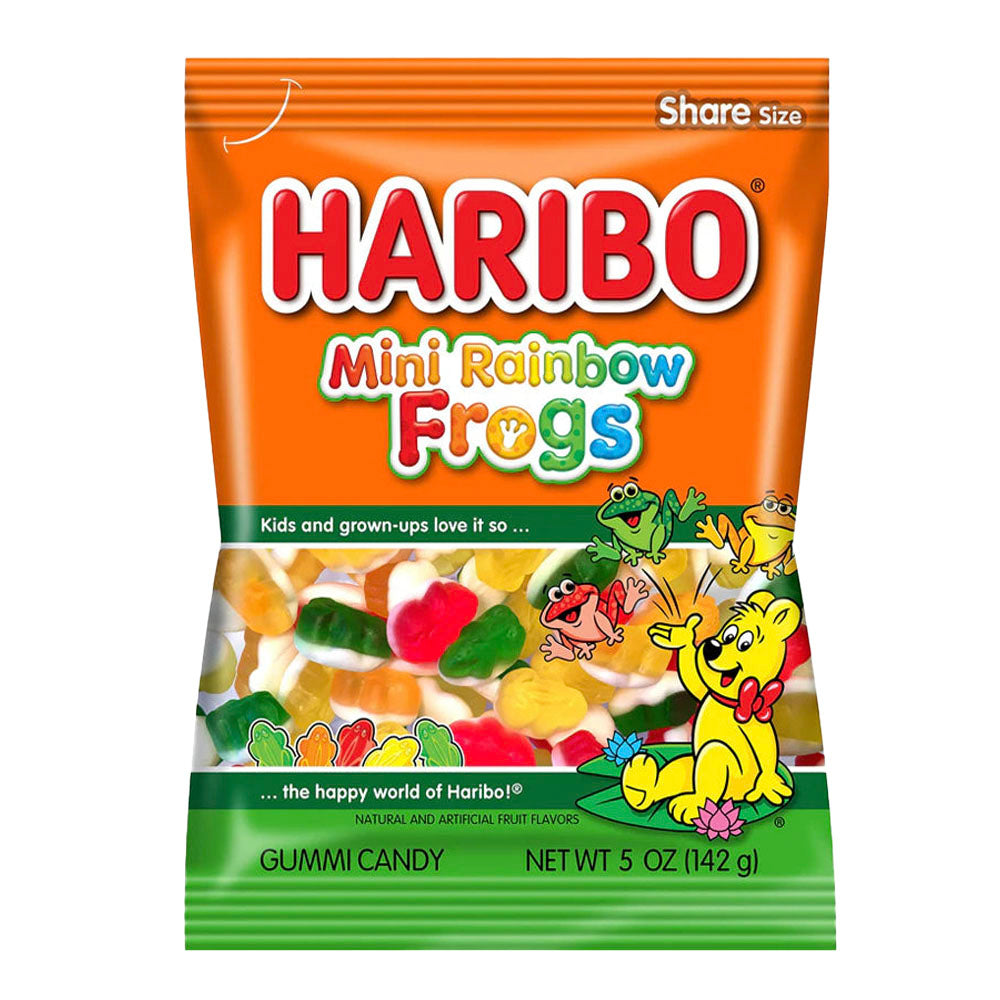 Haribo Mini Rainbow Frogs (142g)
