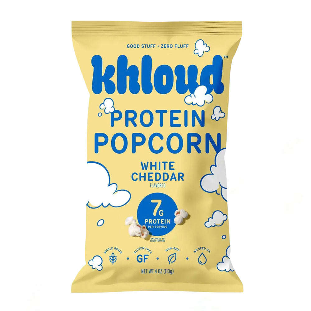 Khloud Protein Popcorn White Cheddar (113g)