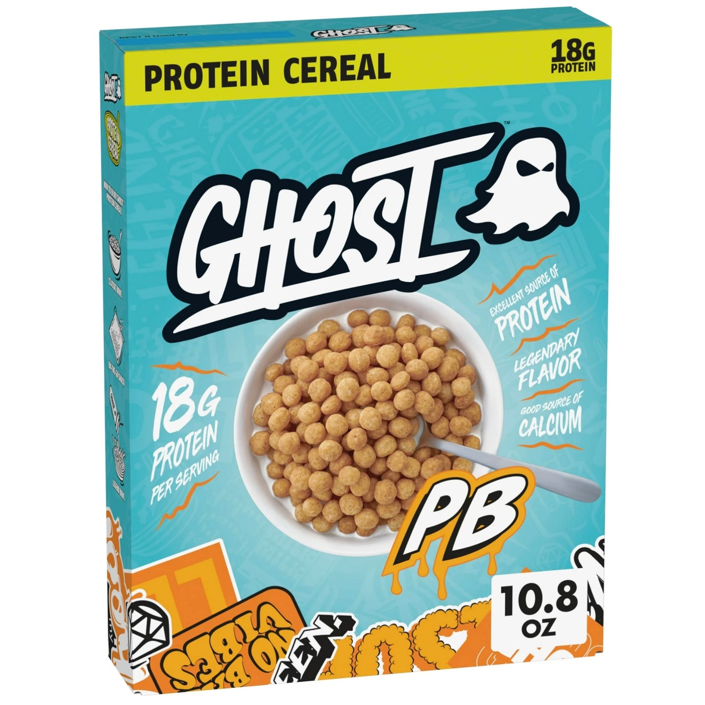 Ghost Peanut Butter Protein Cereal (306g)
