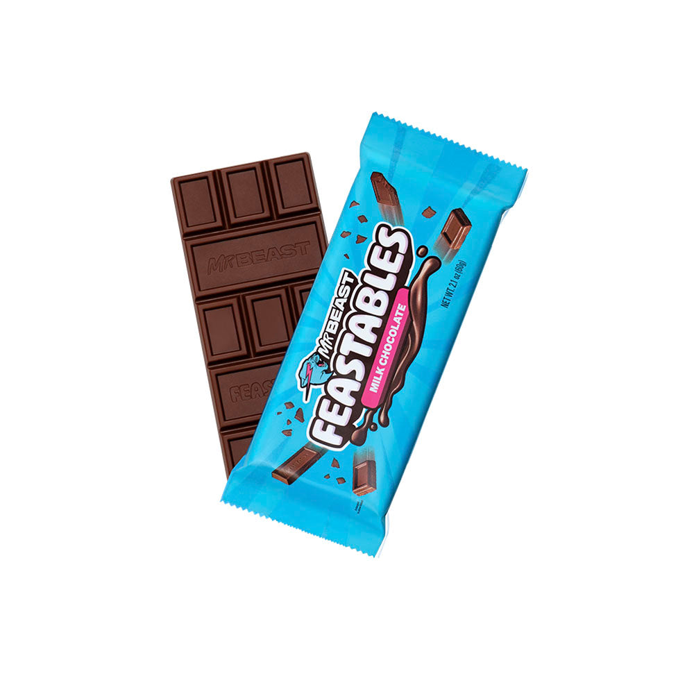 MrBeast Feastables Milk Chocolate New Bar