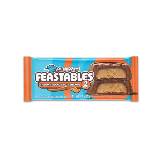 MrBeast Feastables Creamy Peanut Butter Cup (40g)