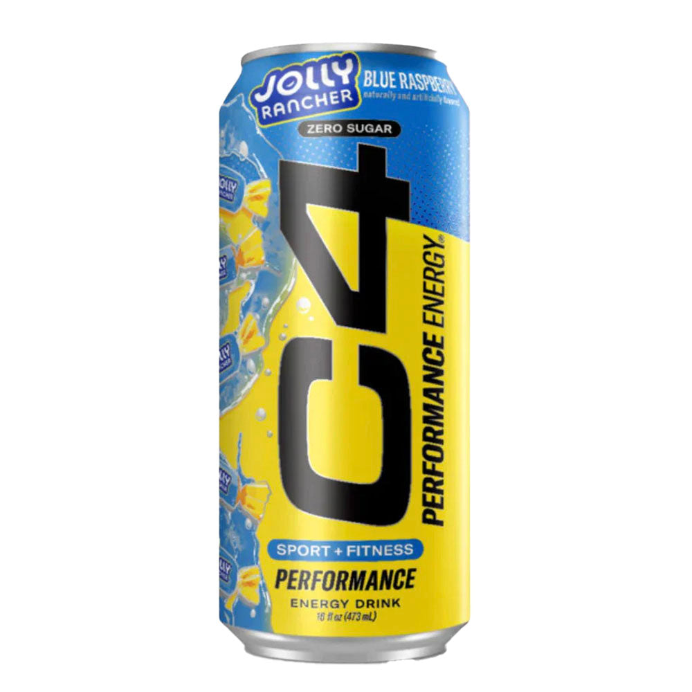 C4 Energy Jolly Rancher Blue Raspberry Zero Sugar (500ml)
