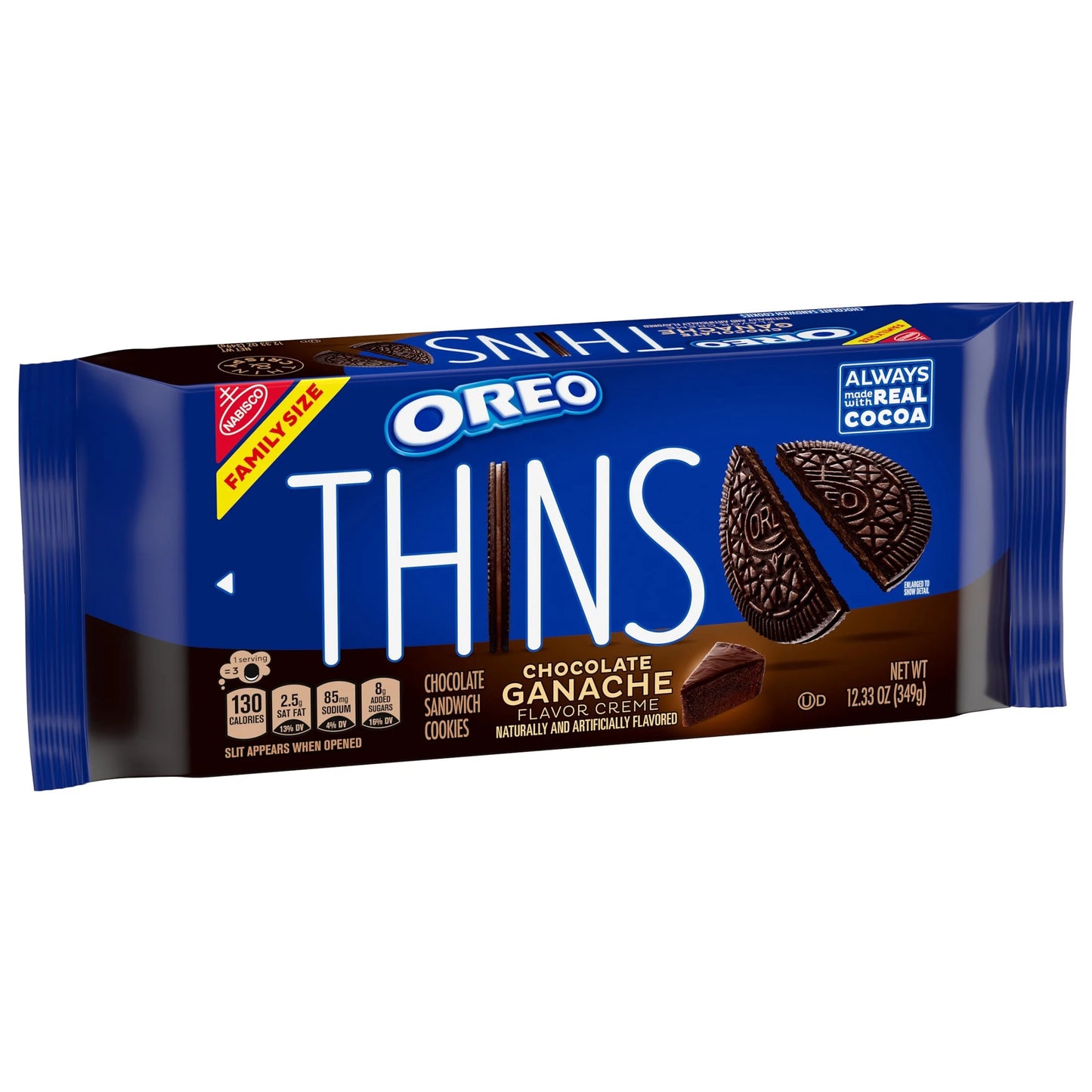 Oreo Thins Chocolate Ganache Family Size (349g)