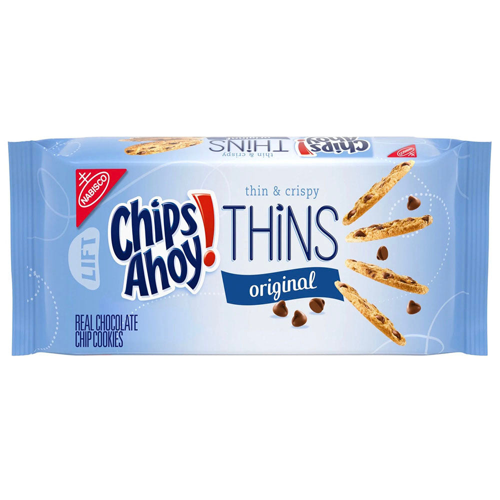 Chips Ahoy Thins Original Chocolate Chip Cookies (198g) BB: 11/25