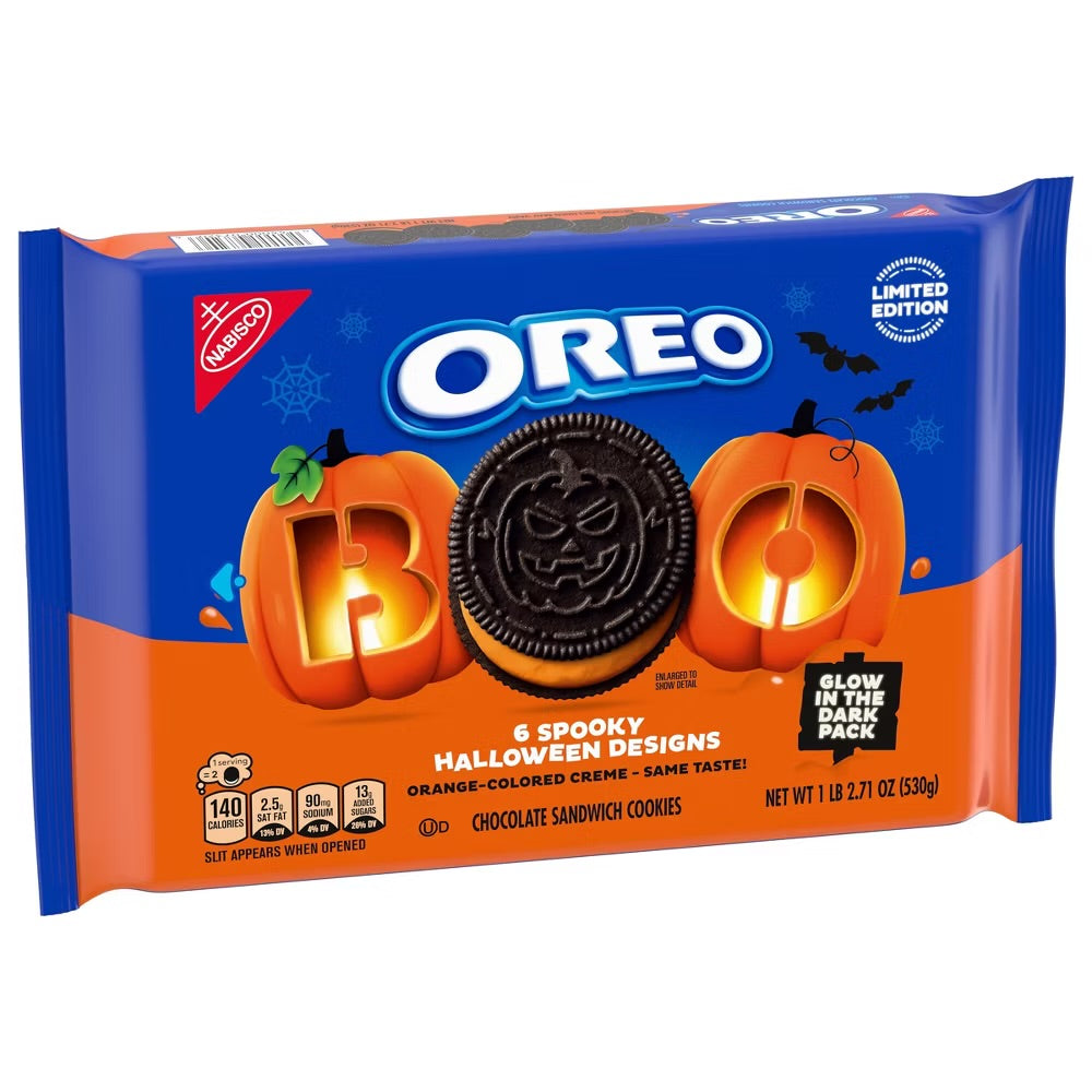 Oreo BOO Spooky Halloween Designs Limited Edition Cookies (530g)