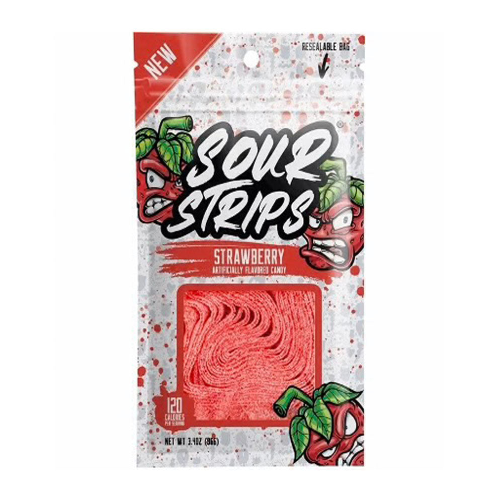 Sour Strips Strawberry (96g)