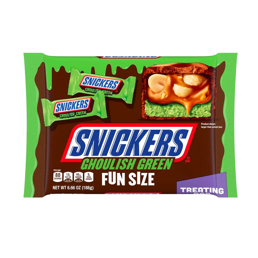 Snickers Ghoulish Green Fun Size (188g)