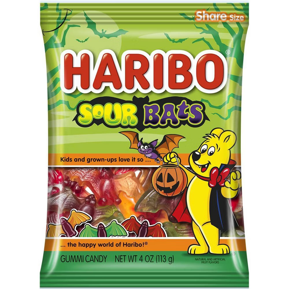 Haribo Sour Vampire Bats (113g)