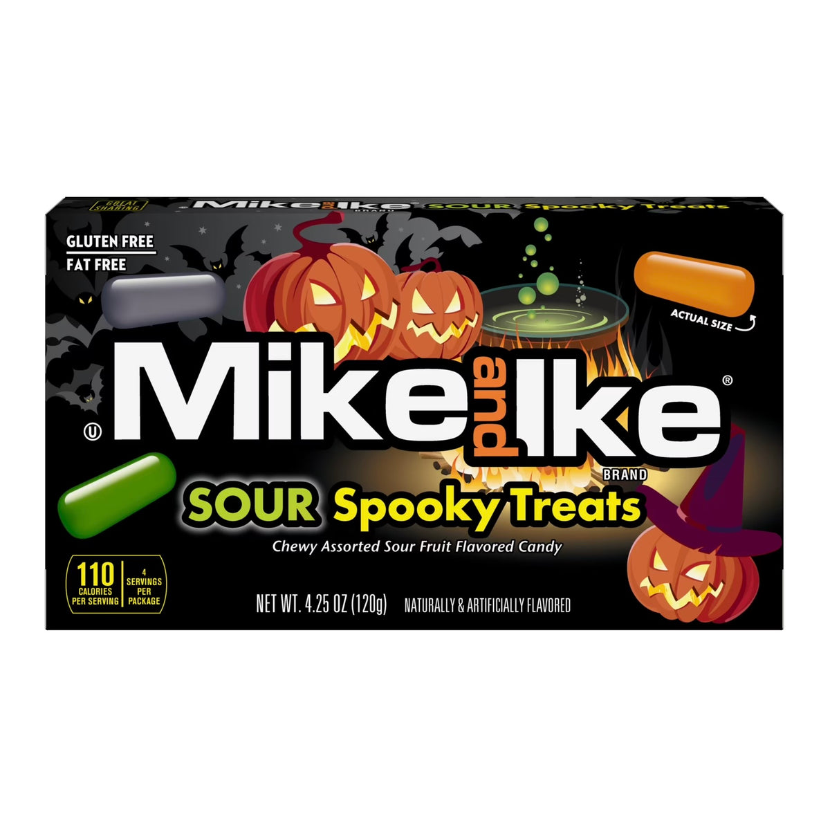 Mike & Ike Sour Spooky Treats (120g)