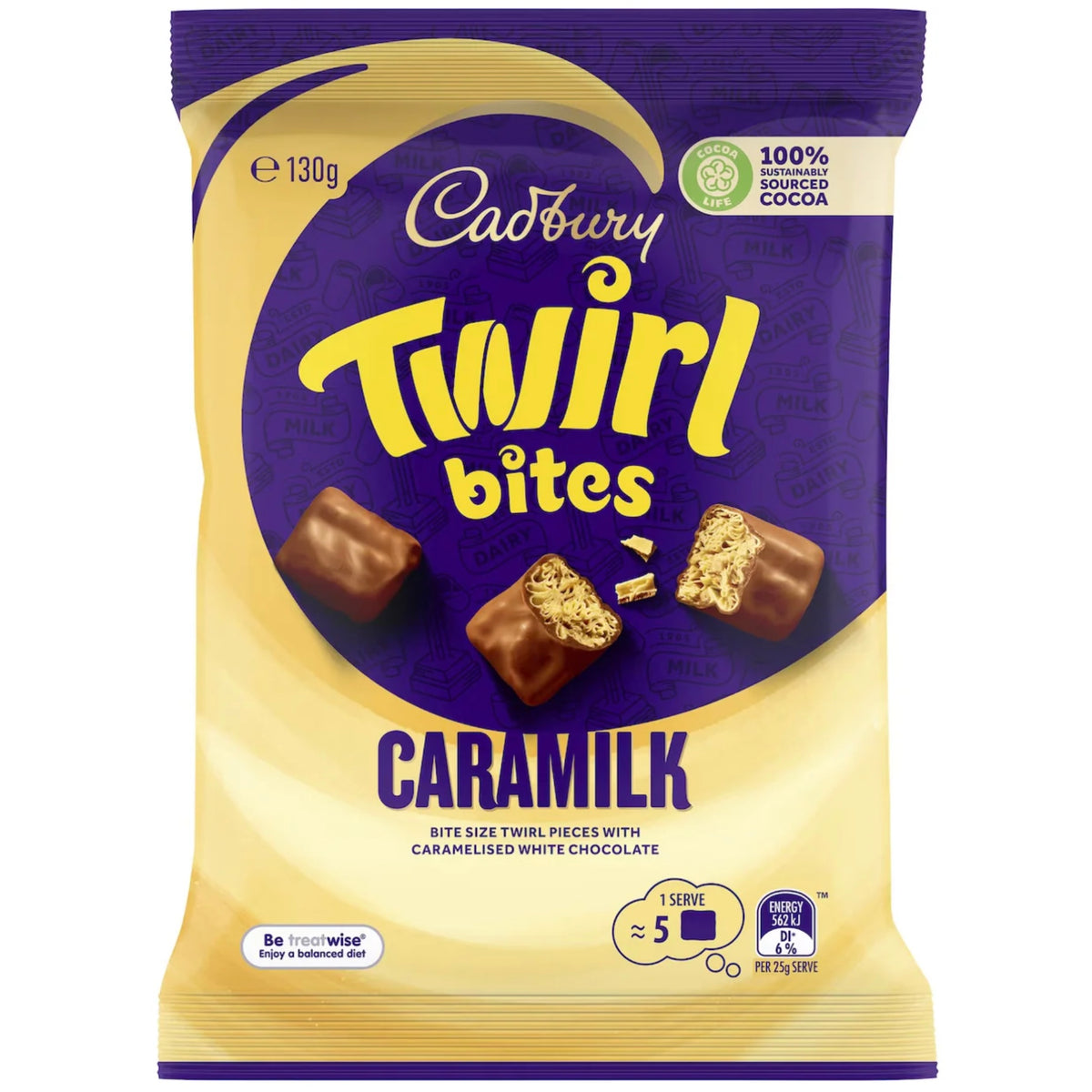Cadbury Twirl Bites Caramilk (130g)