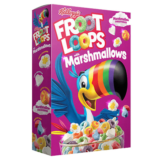 Froot Loops Marshmallows Family Size Cereal (459g)