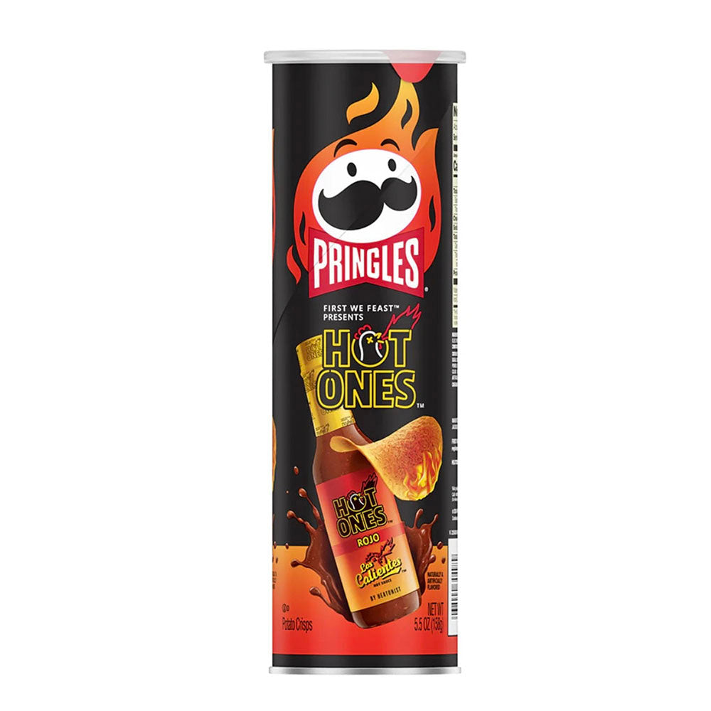 Pringles Hot Ones Los Calientes Rojo (156g)