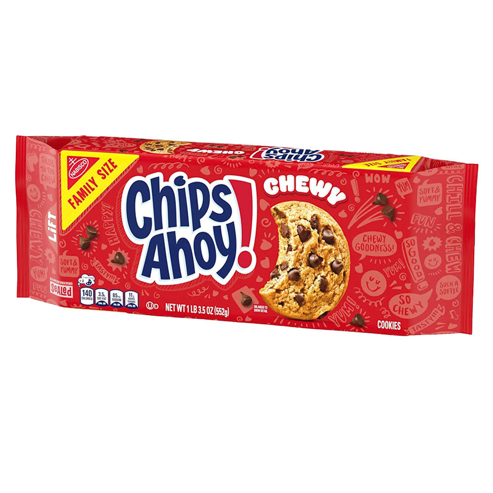Chips Ahoy Chewy Cookies Family Size (552g)