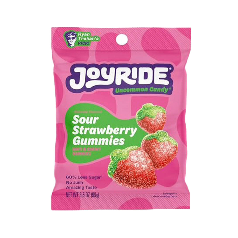 Joyride Sour Strawberry Gummies (99g)
