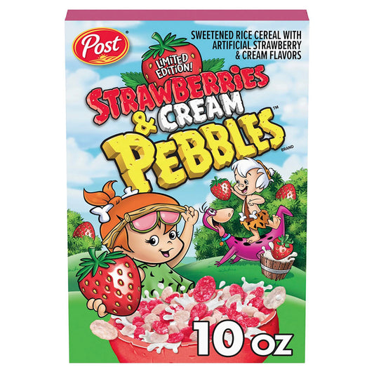 Strawberries & Cream Pebbles Cereal (283g)