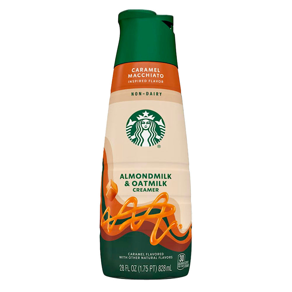 Starbucks Almond & Oat Milk Caramel Macchiato Creamer (28oz)