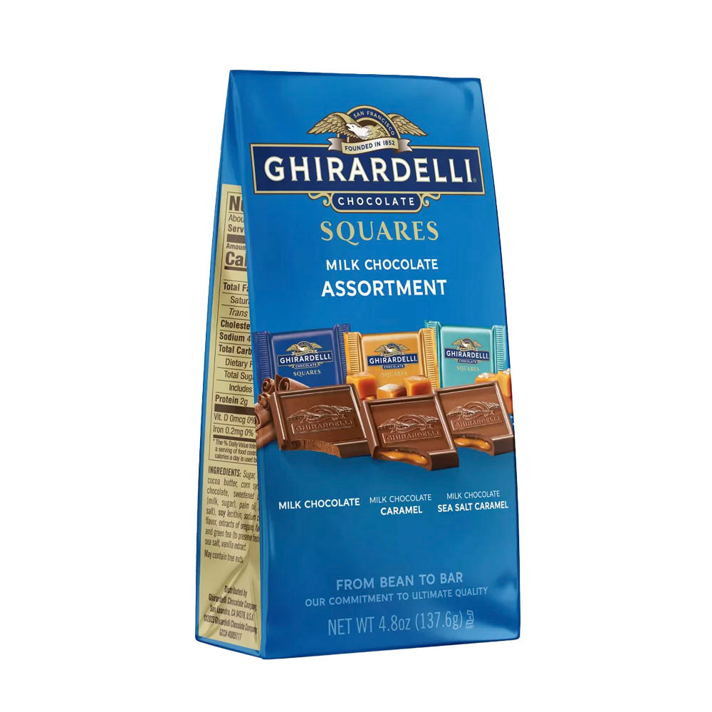 Ghirardelli Squares Milk Chocolate Assortment (137g)