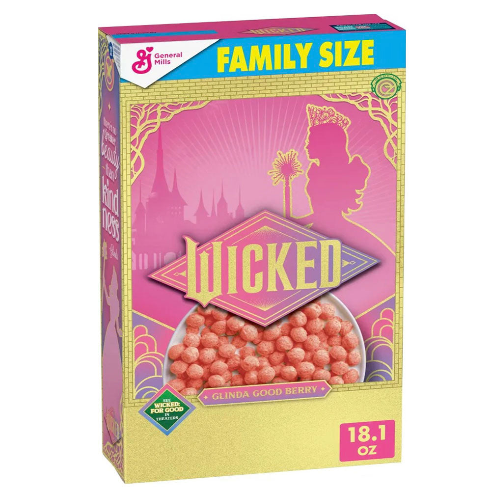 Wicked Glinda Good Berry Cereal Family Size (513g)