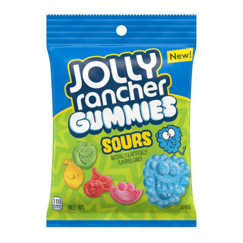 Jolly Rancher Gummies Sour UK COMPLIANT (184g) BB: 04/25
