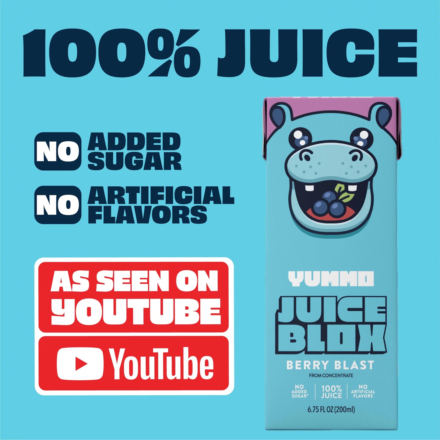 Juice Blox Yummo Berry Blast (200ml)