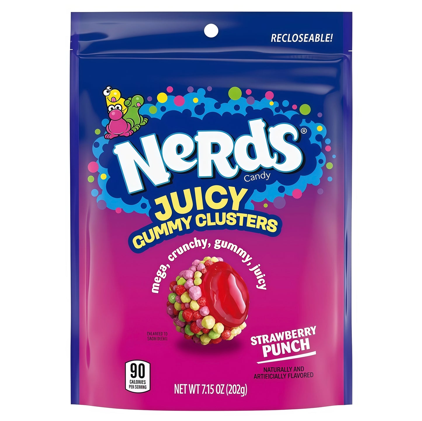 Nerds Juicy Gummy Clusters Strawberry Punch (202g)