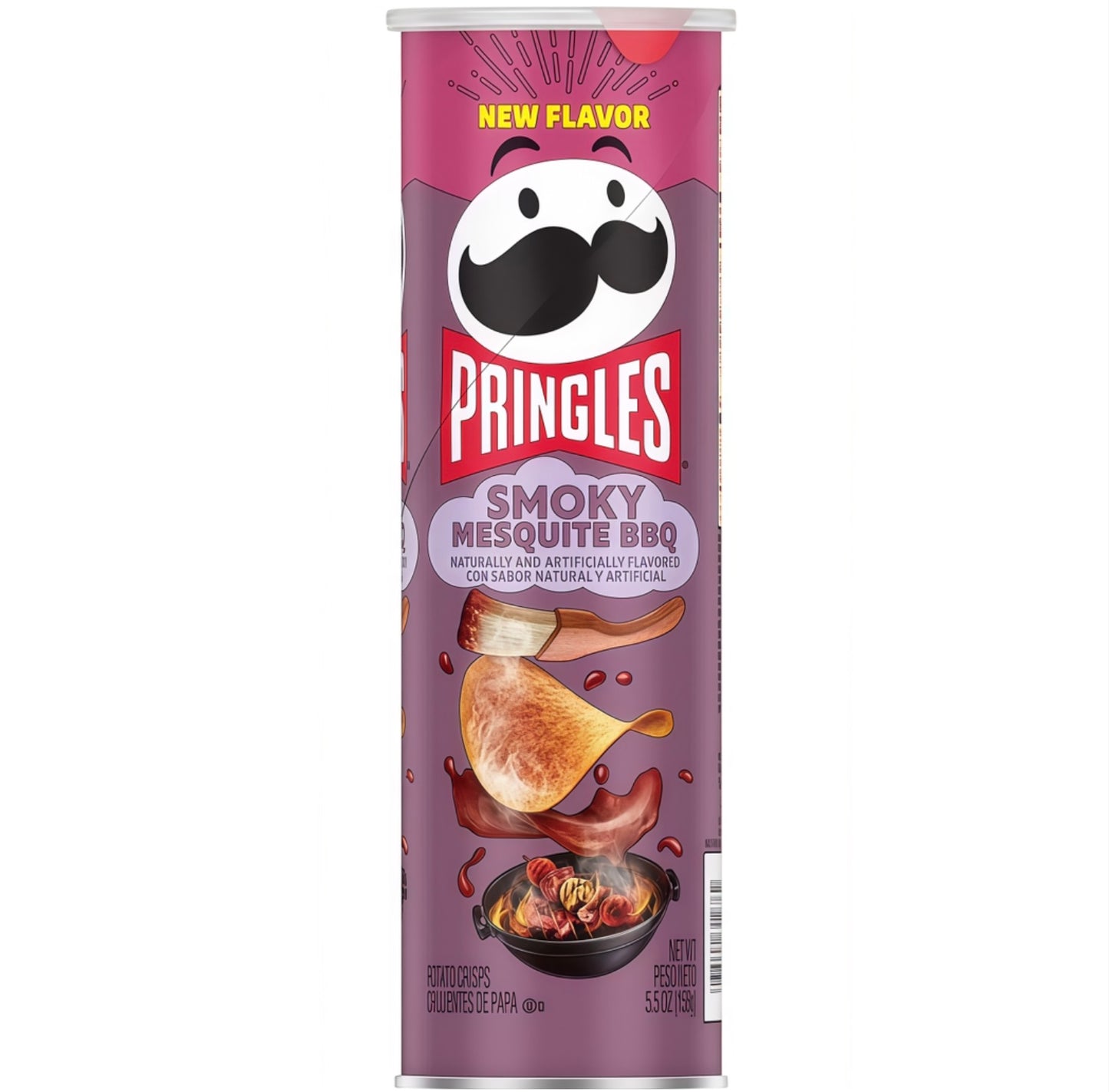 Pringles Smoky Mesquite BBQ New Flavour (158g)