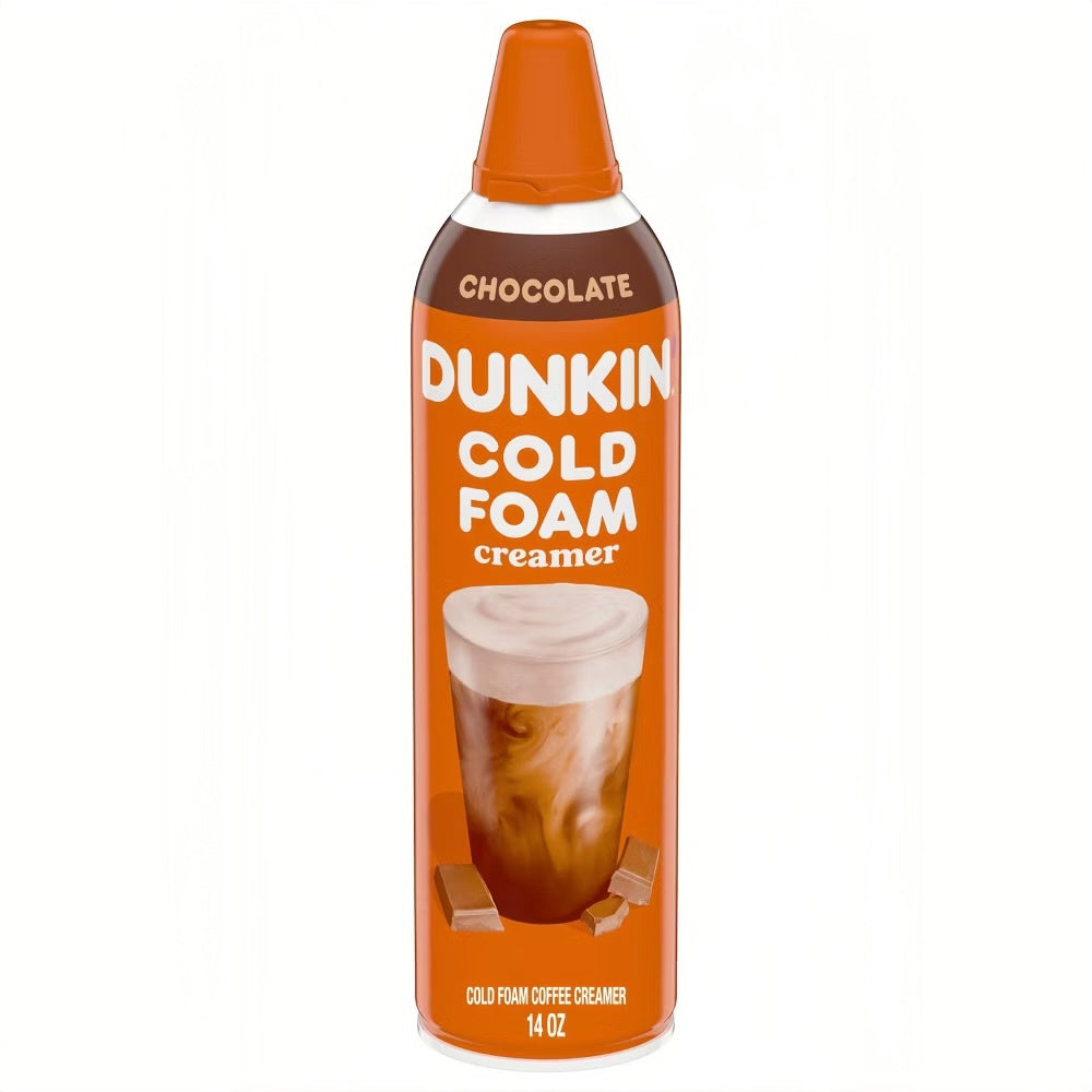 Dunkin Cold Foam Chocolate Creamer (14oz)